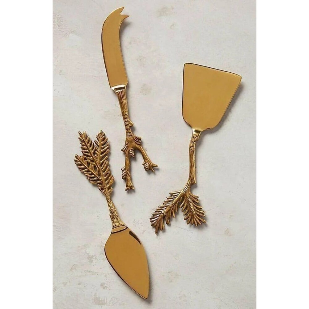 Anthropologie Cheese Knife Set NIB